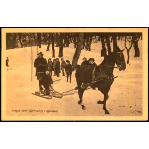 Kongen krer Sparksttting i Dyrehaven.