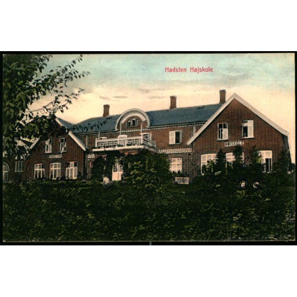 Hadsten H�jskole - C.E. Christensen 29688 - Ubrugt