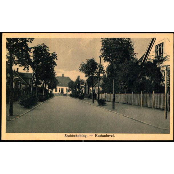Stubbek�bing - Kastanievej - Niels Bruns Forlag 45827 - Ubrugt