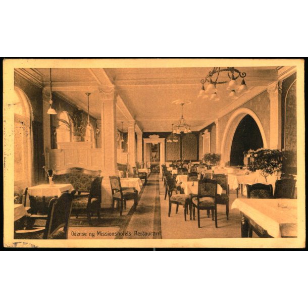 Odense ny Missionshotels Restaurant  - J.C.P.V. u/n - Brugt