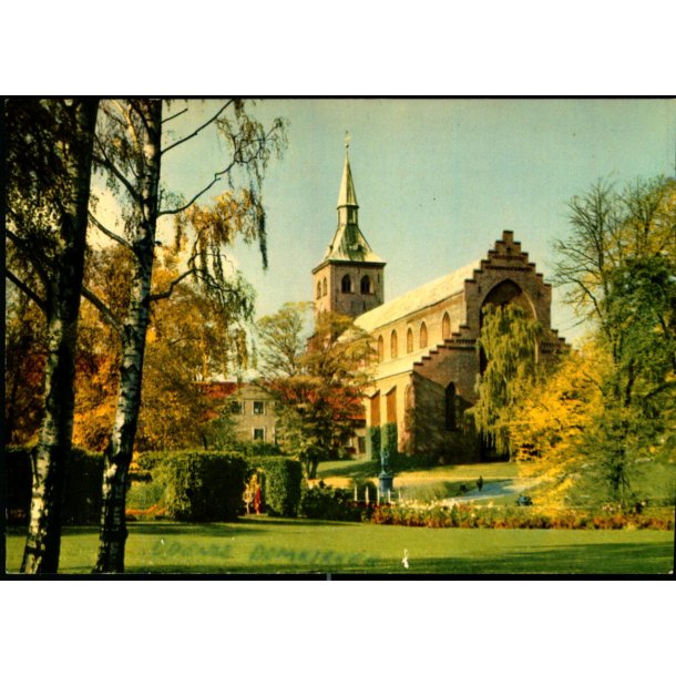 Domkirken set fra H.C.Andersen Haven - K.Witt-M�ller 6701 - 430 - Ubrugt