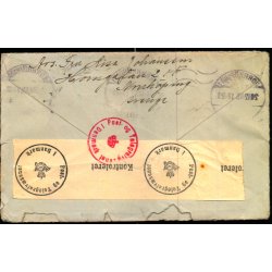 Censurbrev fra Sverige  20 -12 - 43 - Til Kbenhavn 