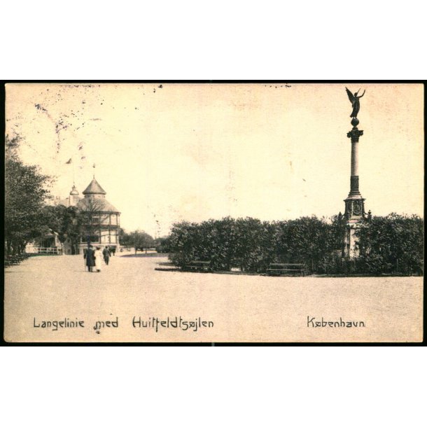 Langelinie med Huitfeldts�jlen - K�benhavn - N.K. 649