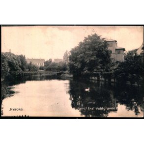 Nyborg - Parti fra Voldgraven - Stender 8443 - Brugt