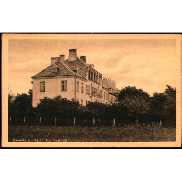 Svendborg - Parti fra Sygehuset - Stender S. 3 - Ubrugt