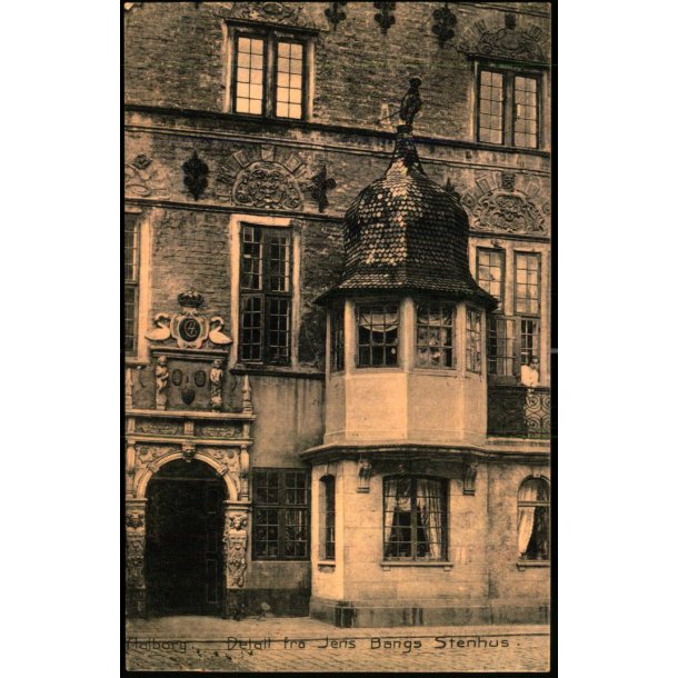 Aalborg - Detall fra Jens Bangs Stenhus - Stender 2783 - Ubrugt