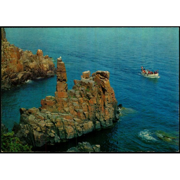 Bornholm - Klippeparti ved Helligdomsklipperne - Colbergs Bogh. 8425 - Ubrugt