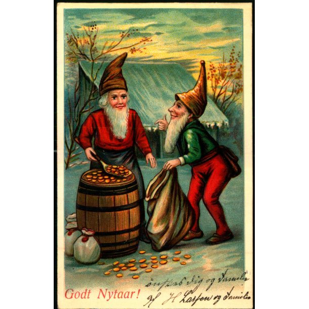 Godt Nytaar - Serie 168 - Brugt