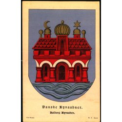 Danske Byvaabner - Aalborg Byvaaben - Fritz Benzen 4 - Ubrugt