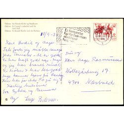 Odense - Sct. Knuds-Kirke og Raadhuset - Stender 149 508 043 - Brugt