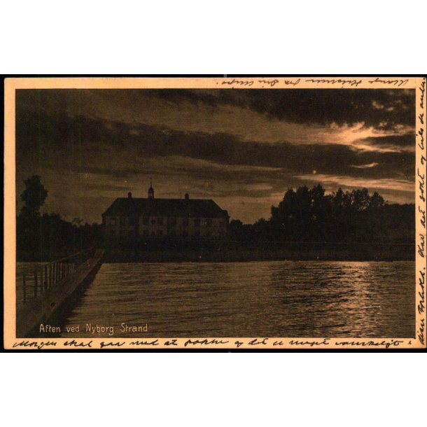 Aften ved Nyborg Strand  - Stender 38499 - Brugt