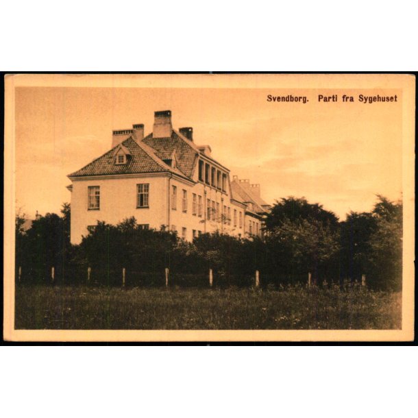 Svendborg - Parti fra Sygehuset - Stender 44871 - Ubrugt