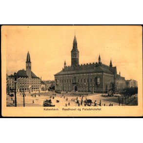 Kbenhavn - Raadhuset og Paladshotellet - A.C. Illum 107