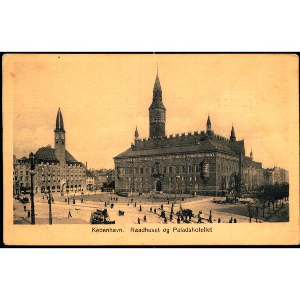 Kbenhavn - Raadhuset og Paladshotellet - A.C. Illum 107