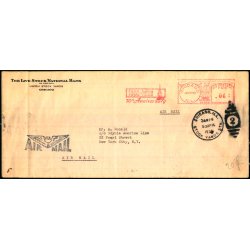 Luftpost Brev fra Chicago til New York - 19 - 1 - 38