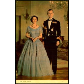 Dronning Elizabeth II - Prins Philip - Ubrugt