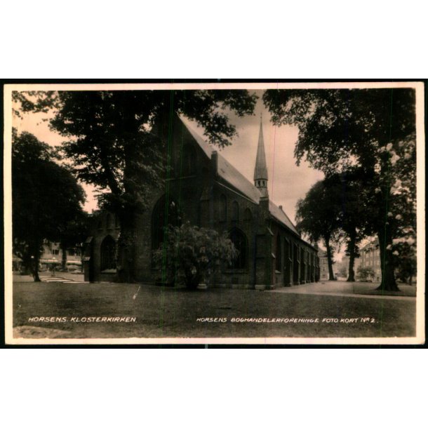 Horsens - Klosterkirken - Horsens Boghandlere 2 - Ubrugt