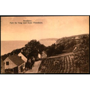  Bornholm - Parti fra Vang med Hotel Finnedalen - Frits Srensens Bogh. 561