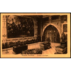 Roskilde Domkirke - Chr. IV.s Kapel - Bruuns 33516 - Ubrugt