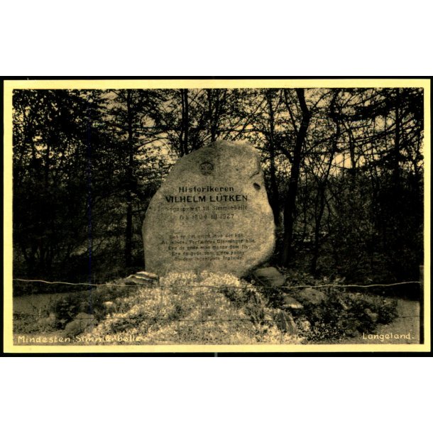 Mindesten - Simmerblle - C.A. Srsens Bogh. 51 - Ubrugt