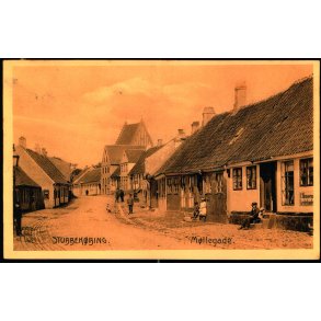 Stubbek�bing - M�llegade ( C. Bramsens L�derhandel) - Niels Bruns Forlag 2480 - Brugt