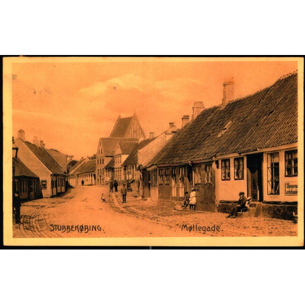 Stubbek�bing - M�llegade ( C. Bramsens L�derhandel) - Niels Bruns Forlag 2480 - Brugt