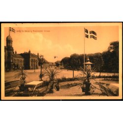 Udsigt fra Odense ny Missionshotel Terasse - J.C.P.V. u/n - Brugt