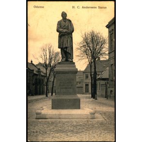 Odense - H.C. Andersens Statue - H.H.O. 1720 - Brugt
