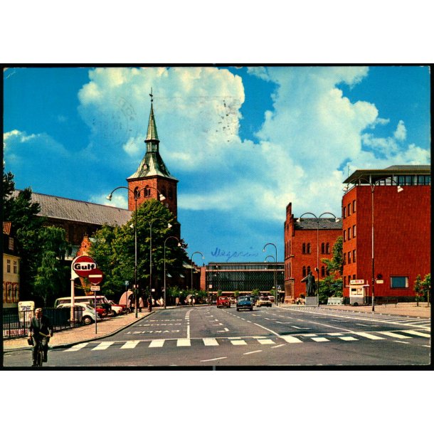 Odense - Sct. Knuds-Kirke og Raadhuset - Stender 149 508 043 - Brugt