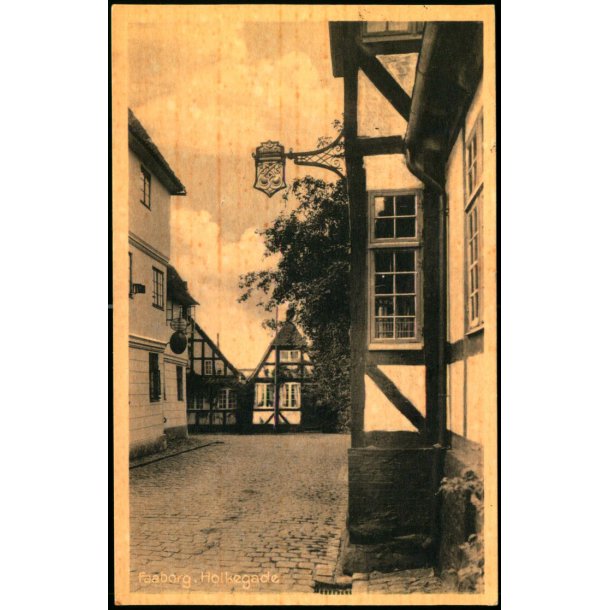 Faaborg - Holkegade - Ole Bagers Bogh. 77227 - Brugt