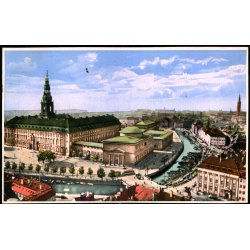 K�benhavn - Christiansborg og Slotskirken - Chr. Olsen 606