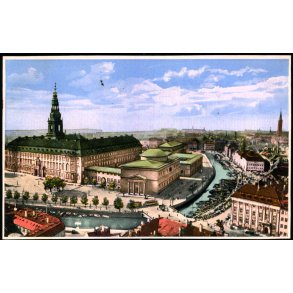 K�benhavn - Christiansborg og Slotskirken - Chr. Olsen 606