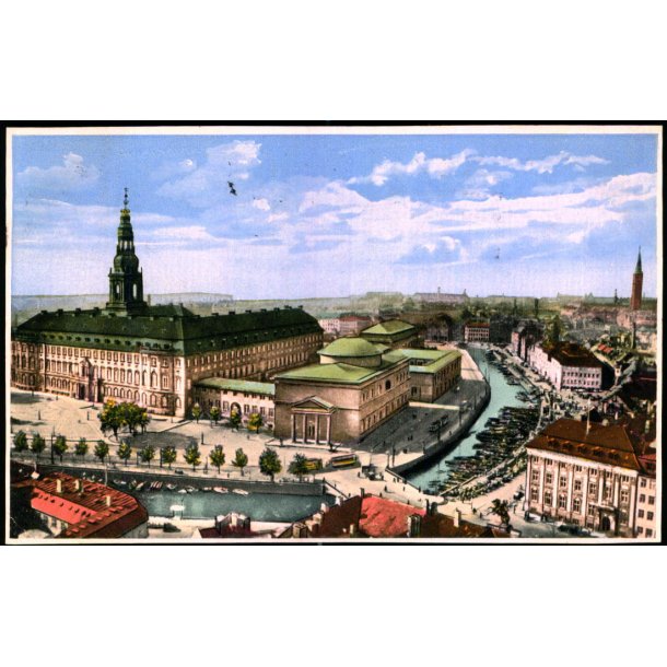 K�benhavn - Christiansborg og Slotskirken - Chr. Olsen 606