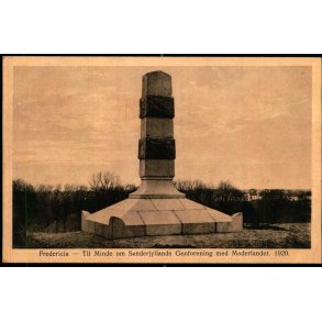 Fredericia - Til Minde om S�nderjyllands Genforening med Moderlandet 1930 - J.A.F. 83 - Ubrugt