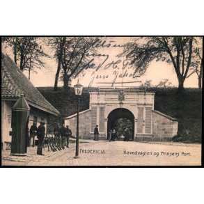 Fredericia - Hovedvagten og Prinsens Port - E.S. Jessen 471 - Brugt