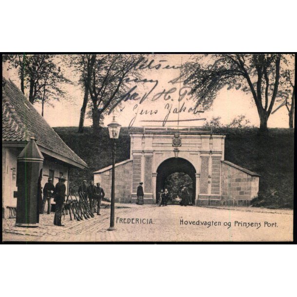 Fredericia - Hovedvagten og Prinsens Port - E.S. Jessen 471 - Brugt