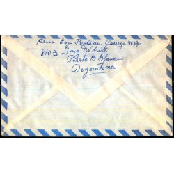 Luftpost Brev fra Argentina - 16 - 12 - 75