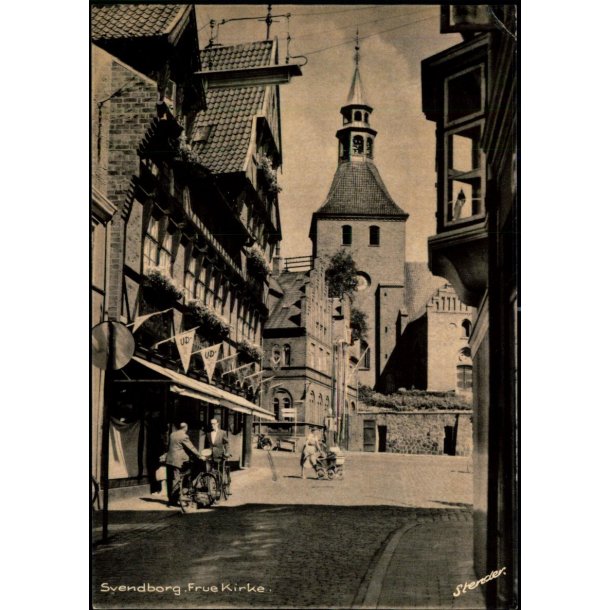 Svendborg - Frue Kirke - Stender 1014 K - Brugt