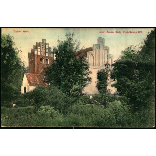 Tibirke Kirke - A. Jensens Bogh. 2279 - Ubrugt