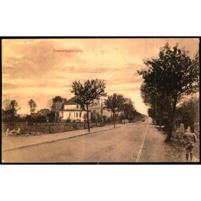 Frederiksborgvej - Jrgensens  Bogh. 35545 - Ubrugt - Fold !