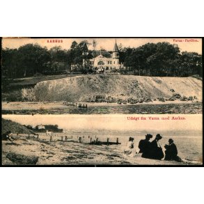 Aarhus - Varna - Pavillon - Udsigt fra Varna mod Aarhus - Aarhus Kunsthandel - J.J.N. 3581