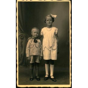 Ollerup - Fotokort Carl Slej u/n  Julen 1925 - Brugt