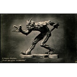 N. Hansen-Jacobsen "Trold der vejrer kristenk�d" - Sydjysk Udstilling 9062- Ubrugt