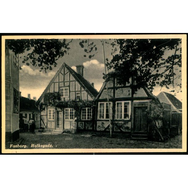 Faaborg - Holkegade - Chr. Rasmussens Bogh. 1986 - Ubrugt