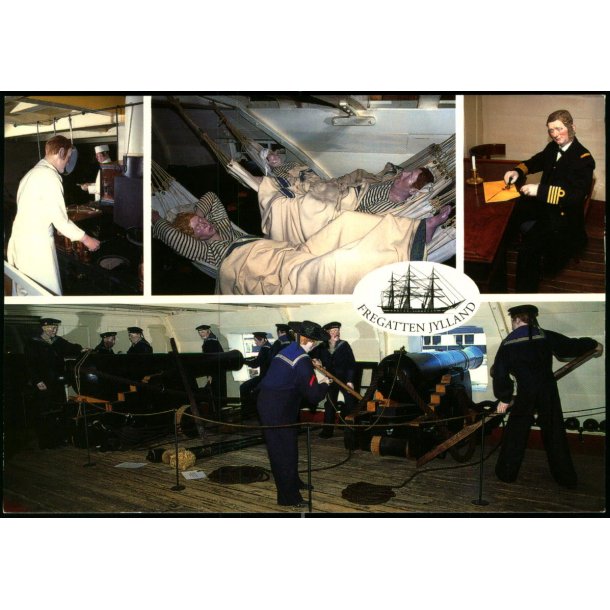 Fregatten  "Jylland" - Ebeltoft - Ellers Offset 916 - Ubrugt