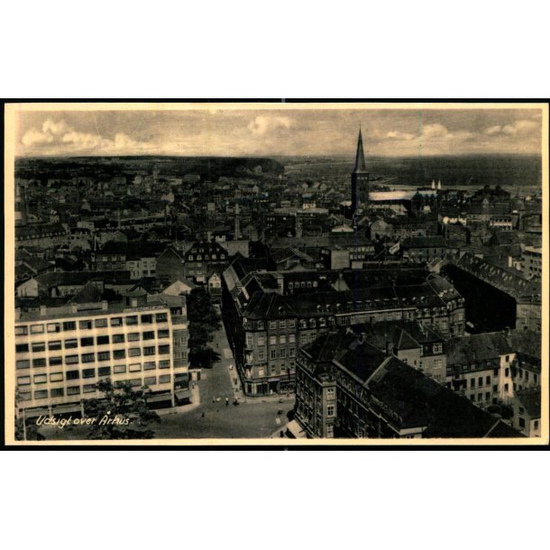 Udsigt over Aarhus - Stender A. 657 - Ubrugt