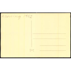 Dronning Elizabeth - Prins Philip - Kroning 1952  - Ubrugt