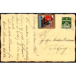 Ollerup - Julen 1928 - u/n - Brugt