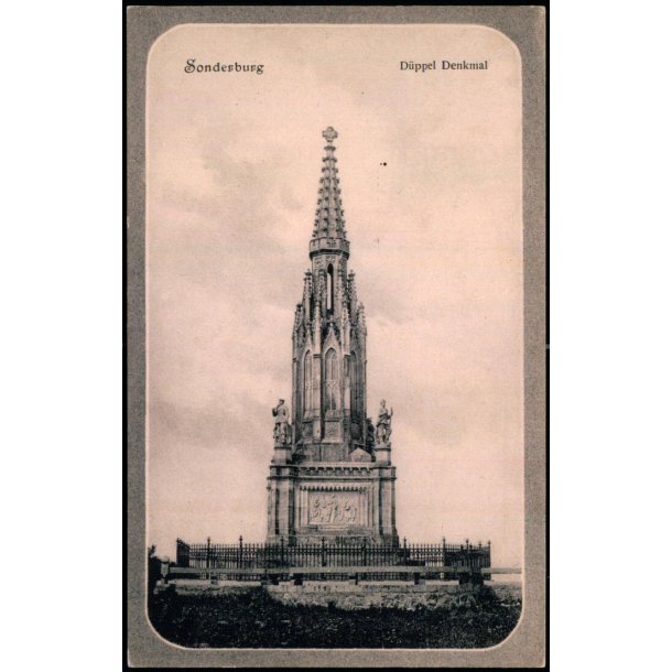 Sonderburg - D�ppel Denkmal - M. Gl�ckstadt &amp; M�nden 59219 - Ubrugt