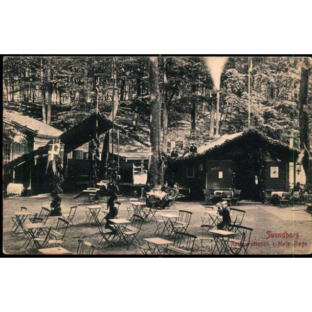 Svendborg - Restaurationen i "Hje Bge" - W.K.F. 4624 - Brugt